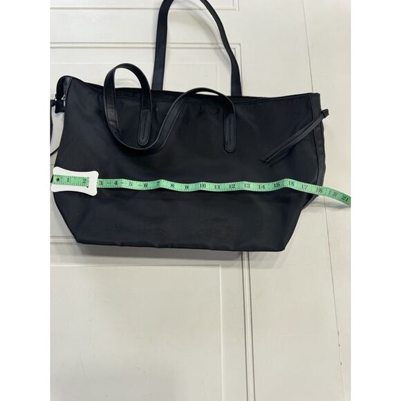 BOTKIER New York Bond Tote Bag Purse Black Nylon Carry All Shoulder Bag - Picture 5 of 5